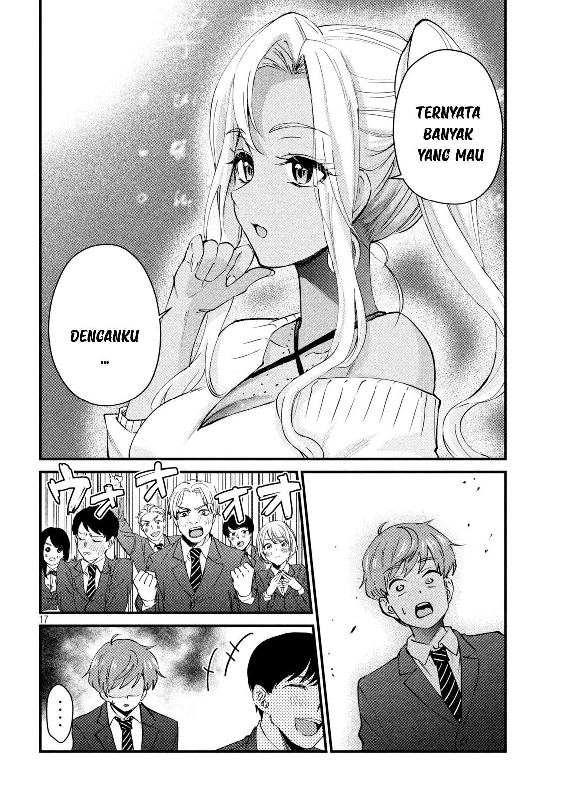 Halaman 17 dari Gyaru Sen Chapter 1