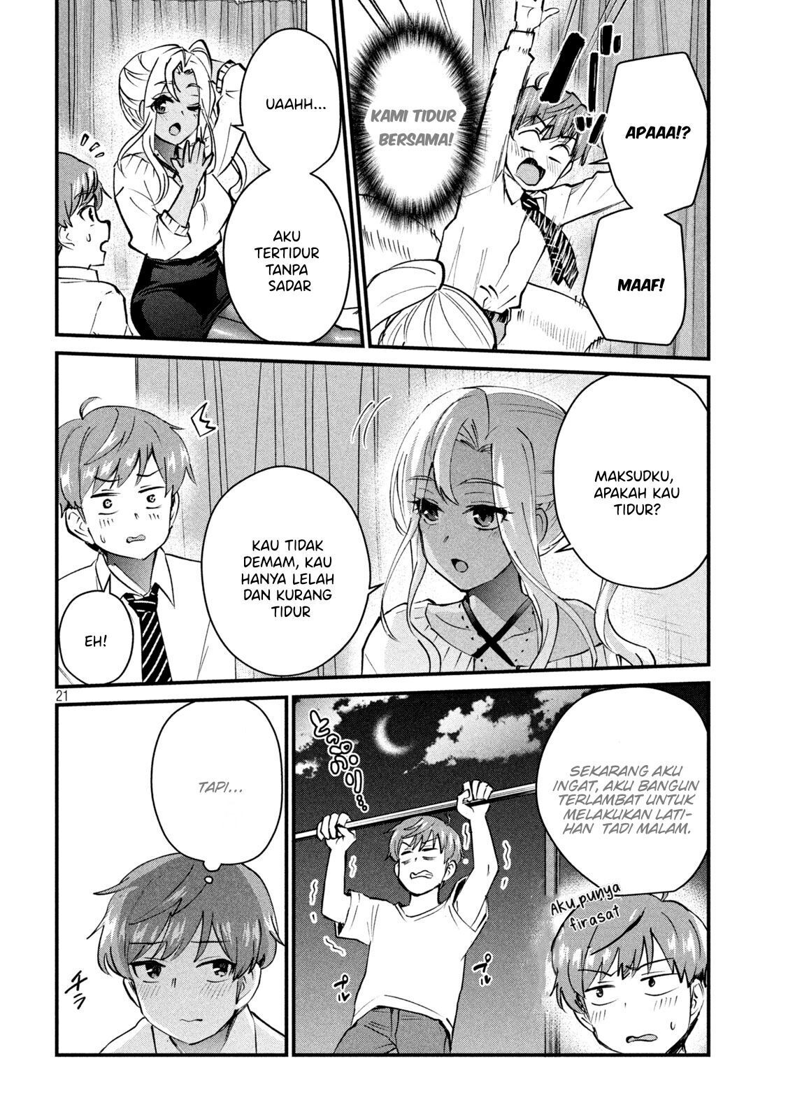 Halaman 21 dari Gyaru Sen Chapter 1
