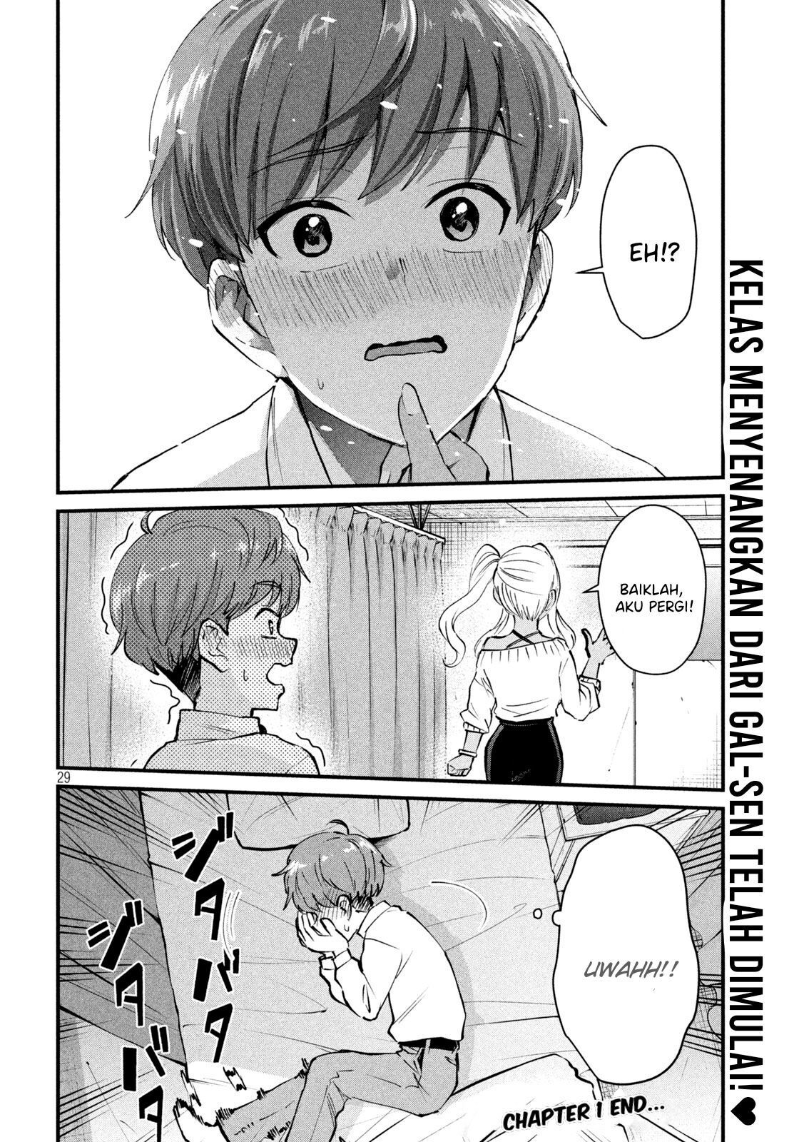 Halaman 29 dari Gyaru Sen Chapter 1
