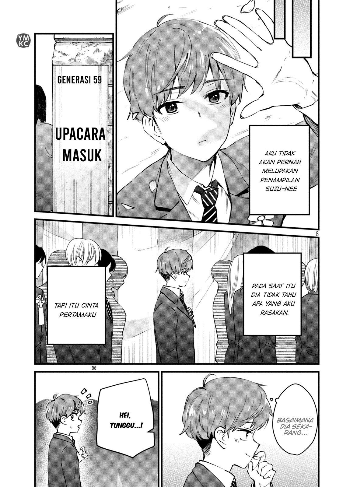 Halaman 8 dari Gyaru Sen Chapter 1