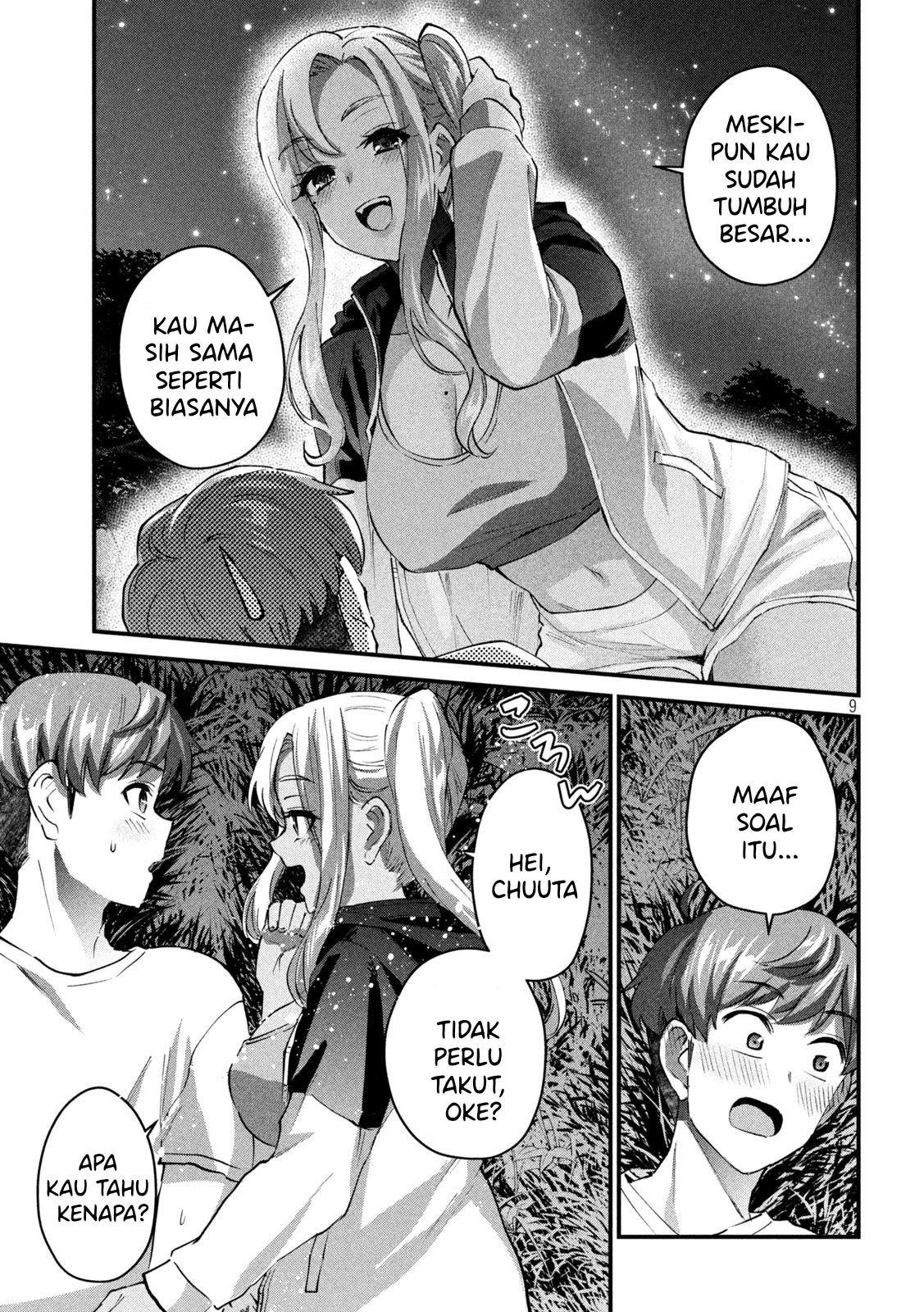 Halaman 9 dari Gyaru Sen Chapter 14