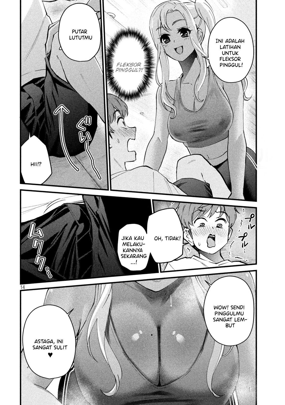 Halaman 14 dari Gyaru Sen Chapter 2