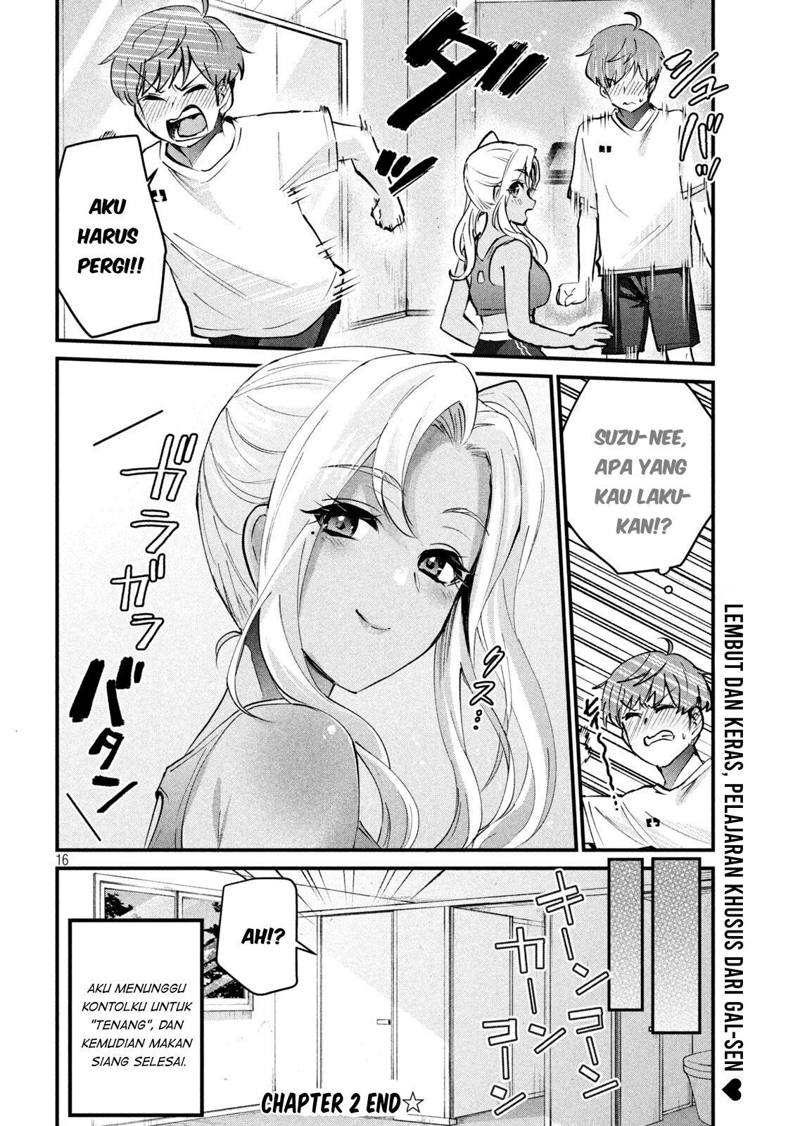 Halaman 16 dari Gyaru Sen Chapter 2