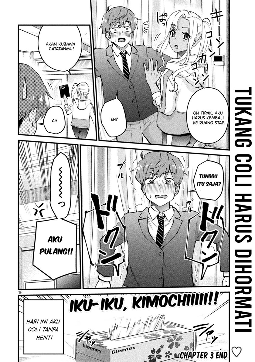 Halaman 16 dari Gyaru Sen Chapter 3