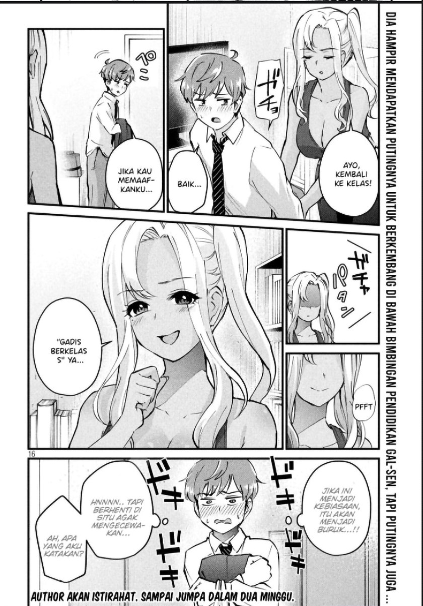 Halaman 16 dari Gyaru Sen Chapter 4