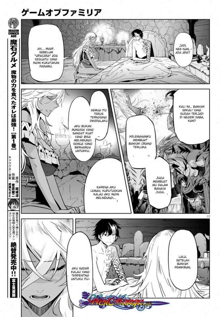 Halaman 15 dari Game of Familia: Kazoku Senki Chapter 18
