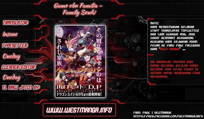 Halaman 2 dari Game of Familia: Kazoku Senki Chapter 2