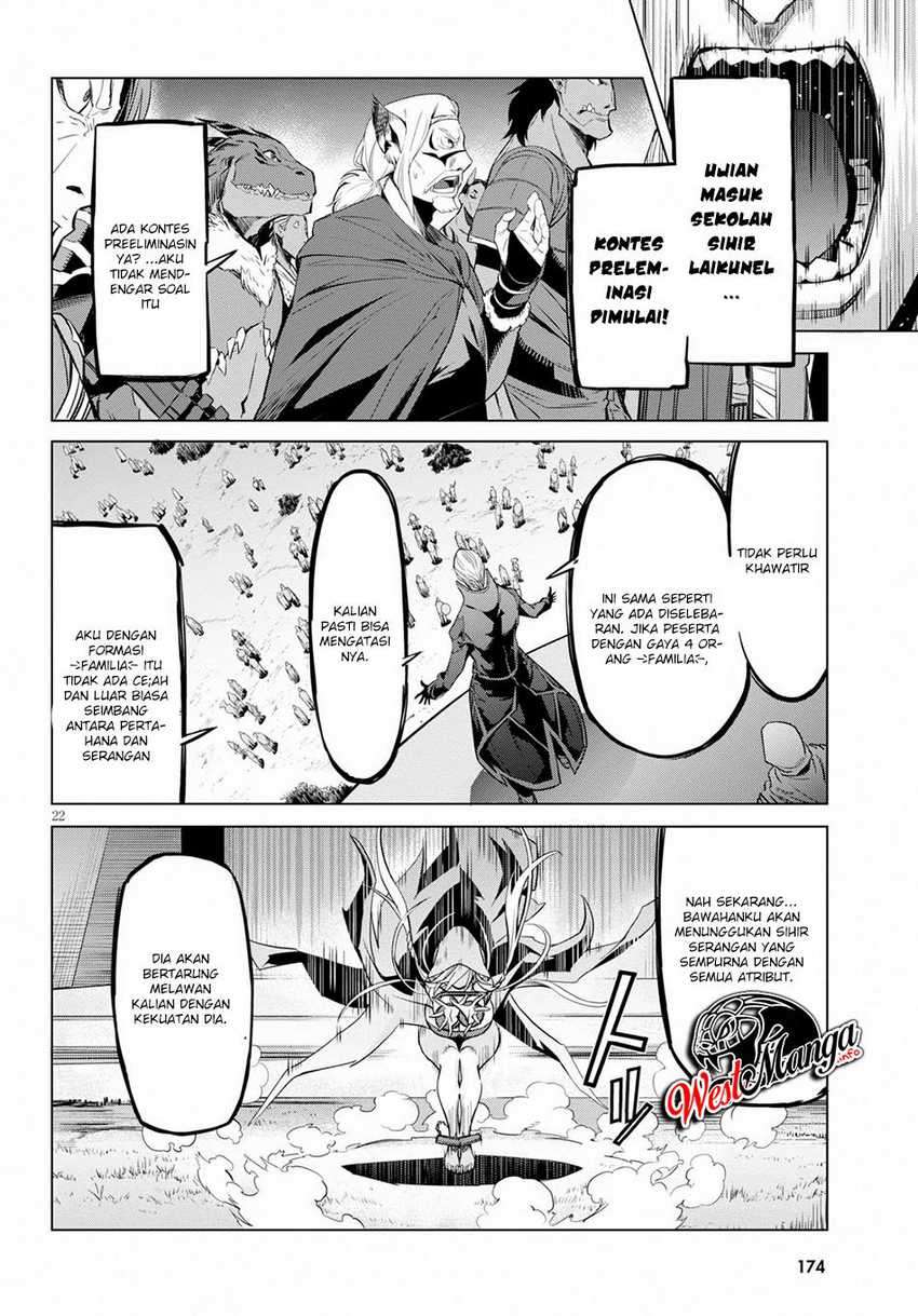 Halaman 23 dari Game of Familia: Kazoku Senki Chapter 20