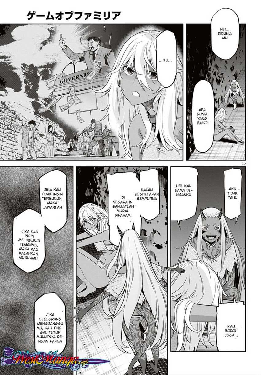 Halaman 17 dari Game of Familia: Kazoku Senki Chapter 11