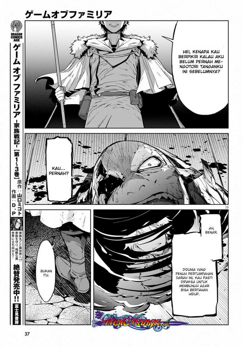 Halaman 21 dari Game of Familia: Kazoku Senki Chapter 17