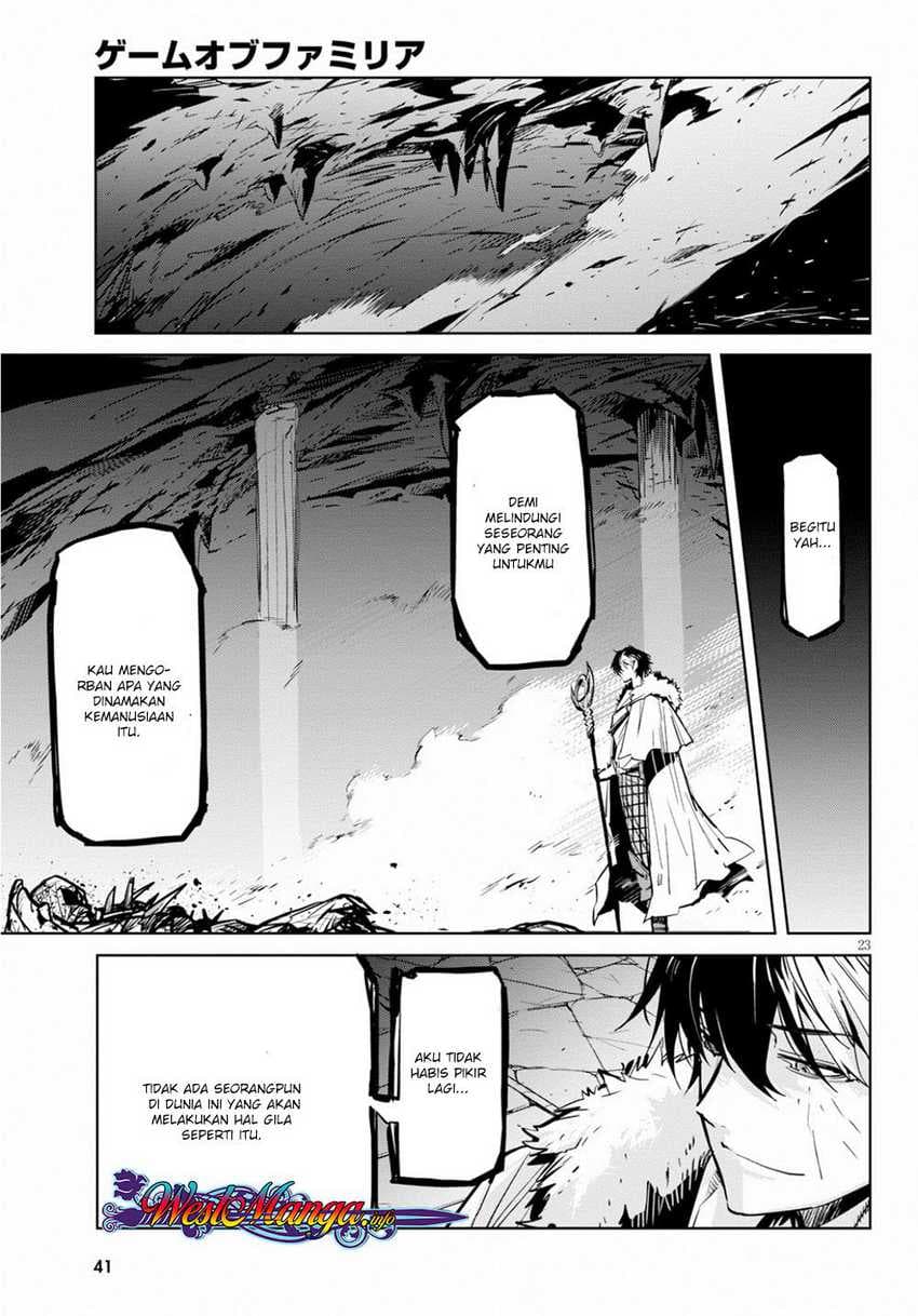 Halaman 25 dari Game of Familia: Kazoku Senki Chapter 17