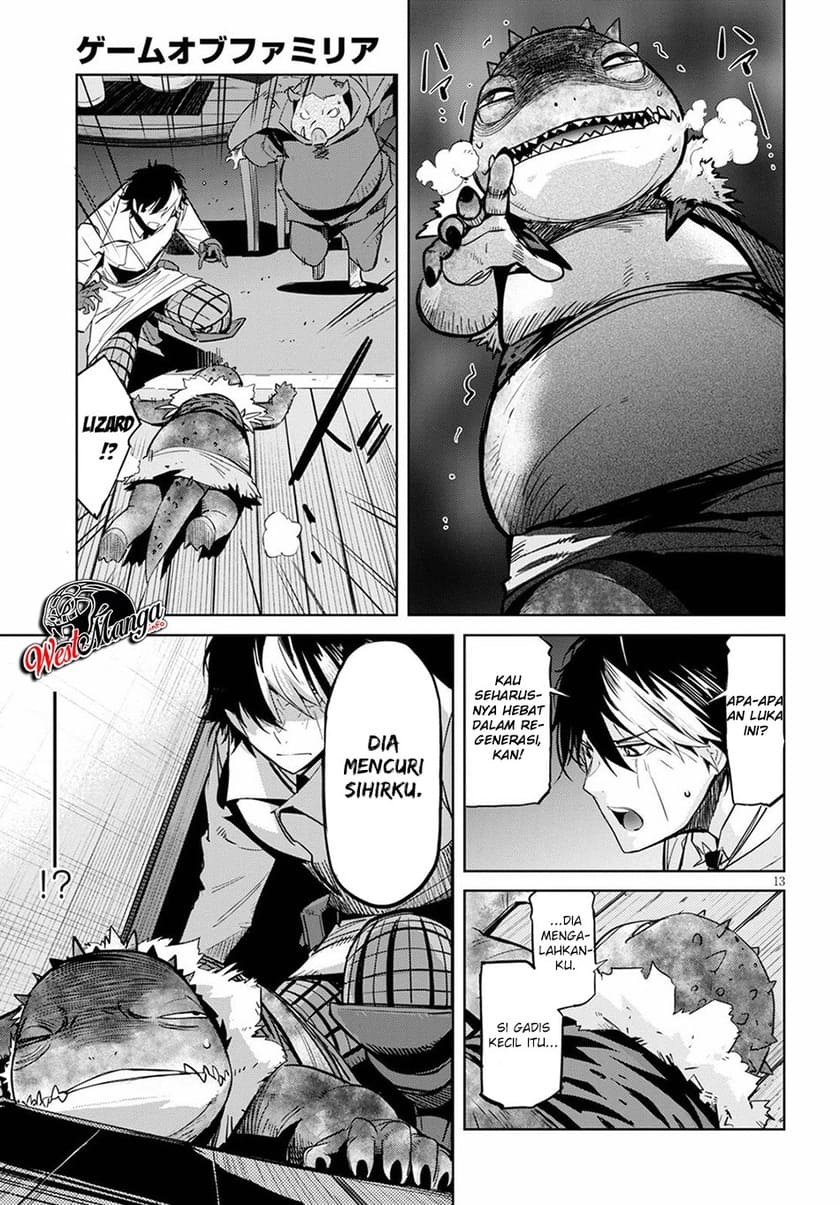 Halaman 15 dari Game of Familia: Kazoku Senki Chapter 24