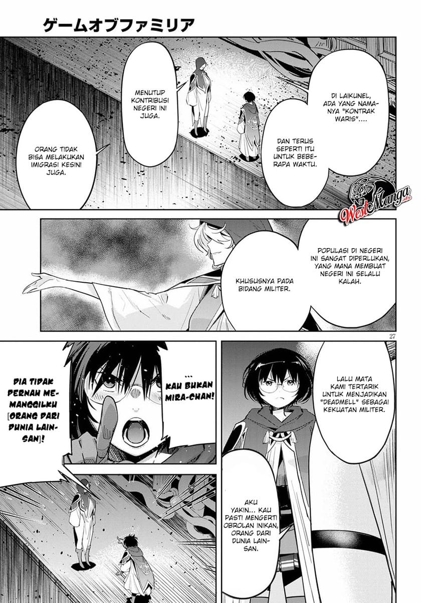 Halaman 29 dari Game of Familia: Kazoku Senki Chapter 24
