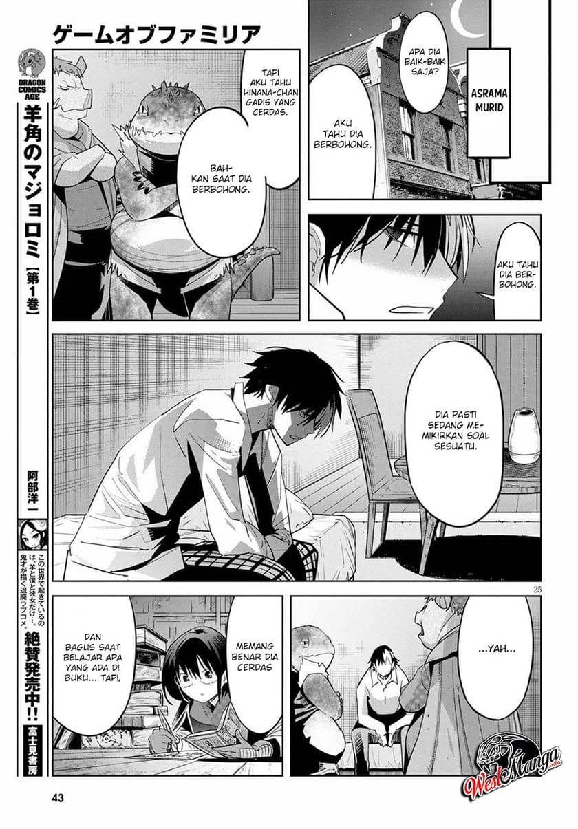 Halaman 30 dari Game of Familia: Kazoku Senki Chapter 25