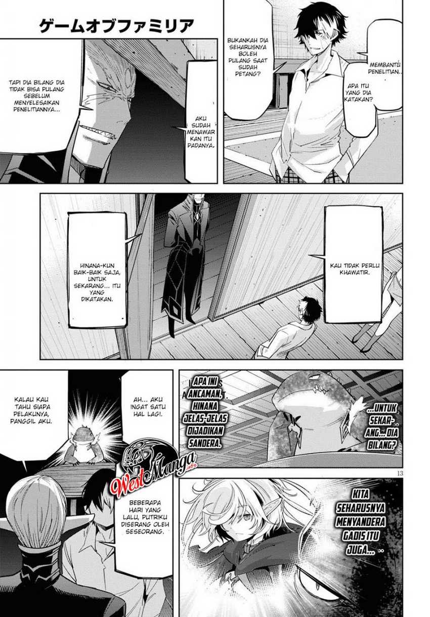 Halaman 15 dari Game of Familia: Kazoku Senki Chapter 26
