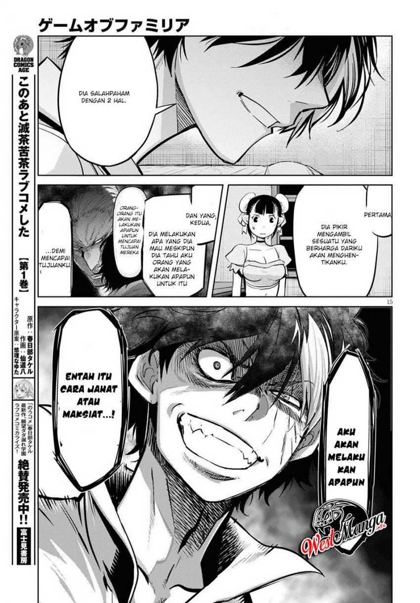 Halaman 17 dari Game of Familia: Kazoku Senki Chapter 26