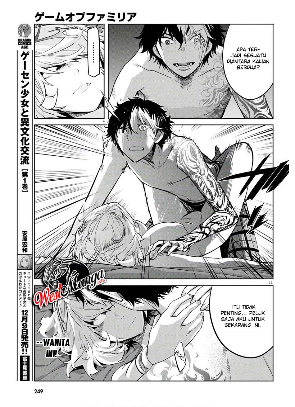 Halaman 13 dari Game of Familia: Kazoku Senki Chapter 28