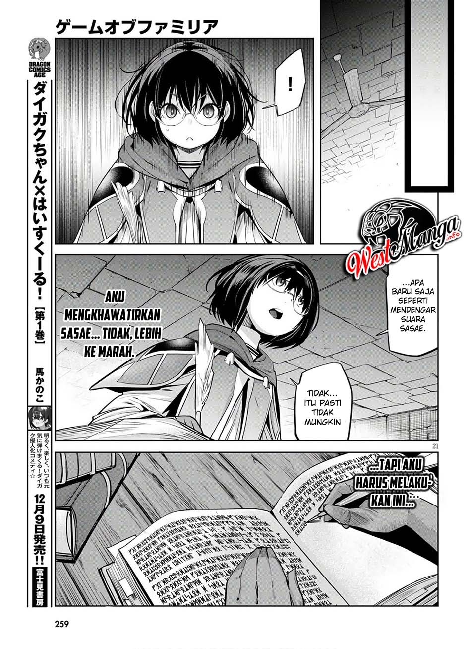 Halaman 22 dari Game of Familia: Kazoku Senki Chapter 28