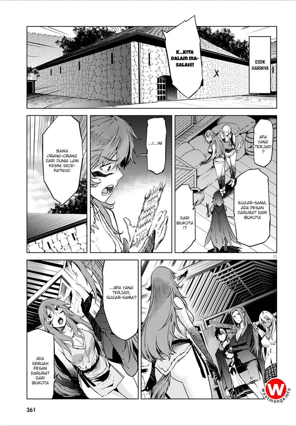 Halaman 13 dari Game of Familia: Kazoku Senki Chapter 4