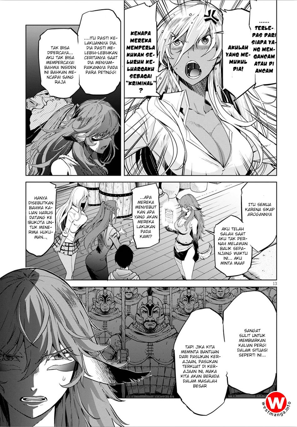 Halaman 15 dari Game of Familia: Kazoku Senki Chapter 4