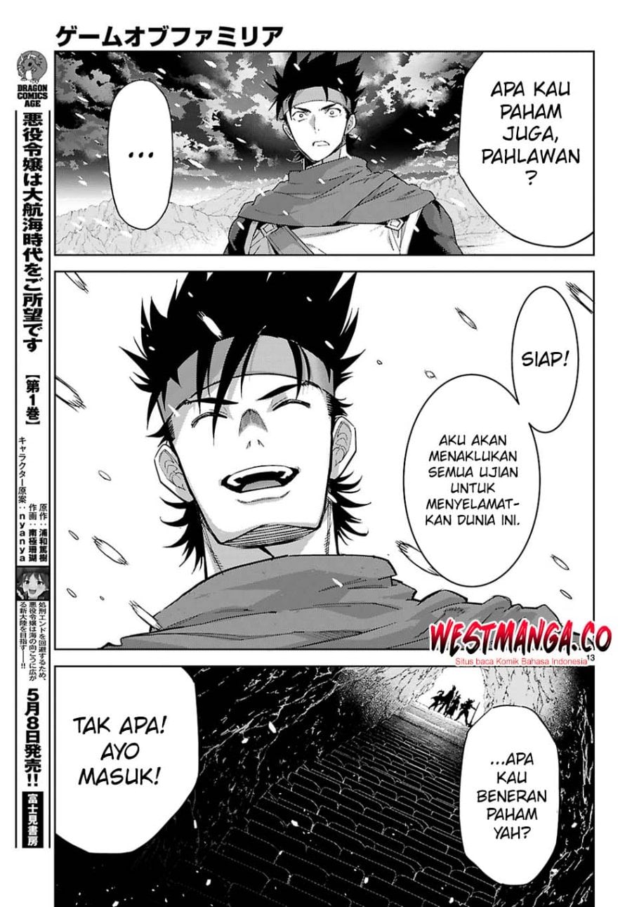 Halaman 14 dari Game of Familia: Kazoku Senki Chapter 82