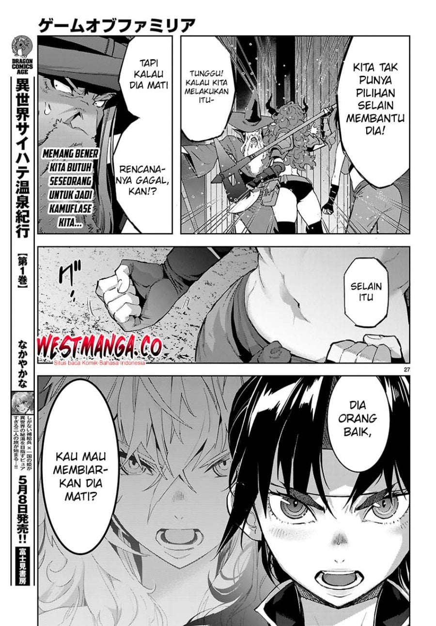 Halaman 27 dari Game of Familia: Kazoku Senki Chapter 82