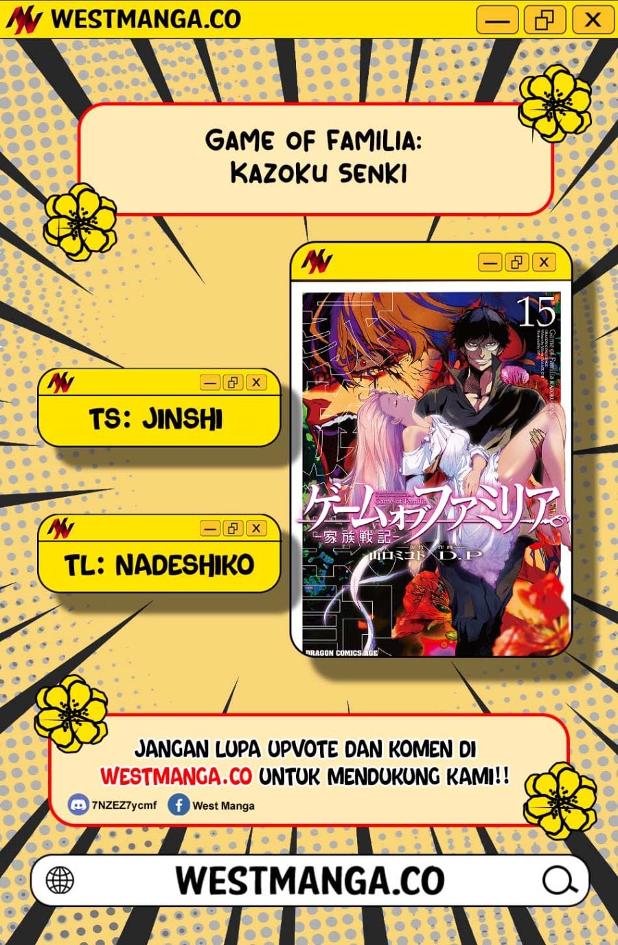 Halaman 3 dari Game of Familia: Kazoku Senki Chapter 82