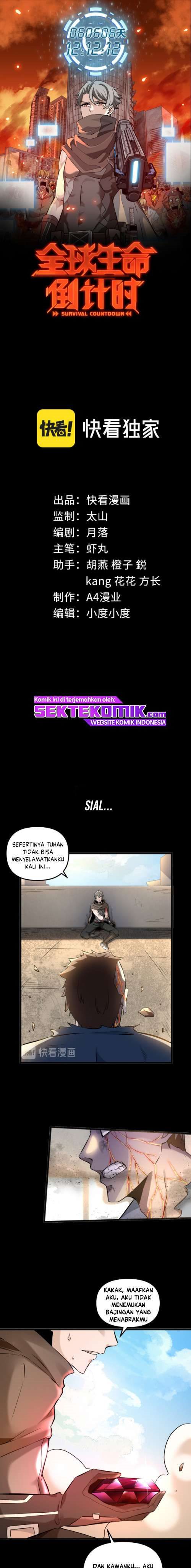 Halaman 2 dari Survival Countdown Chapter 0