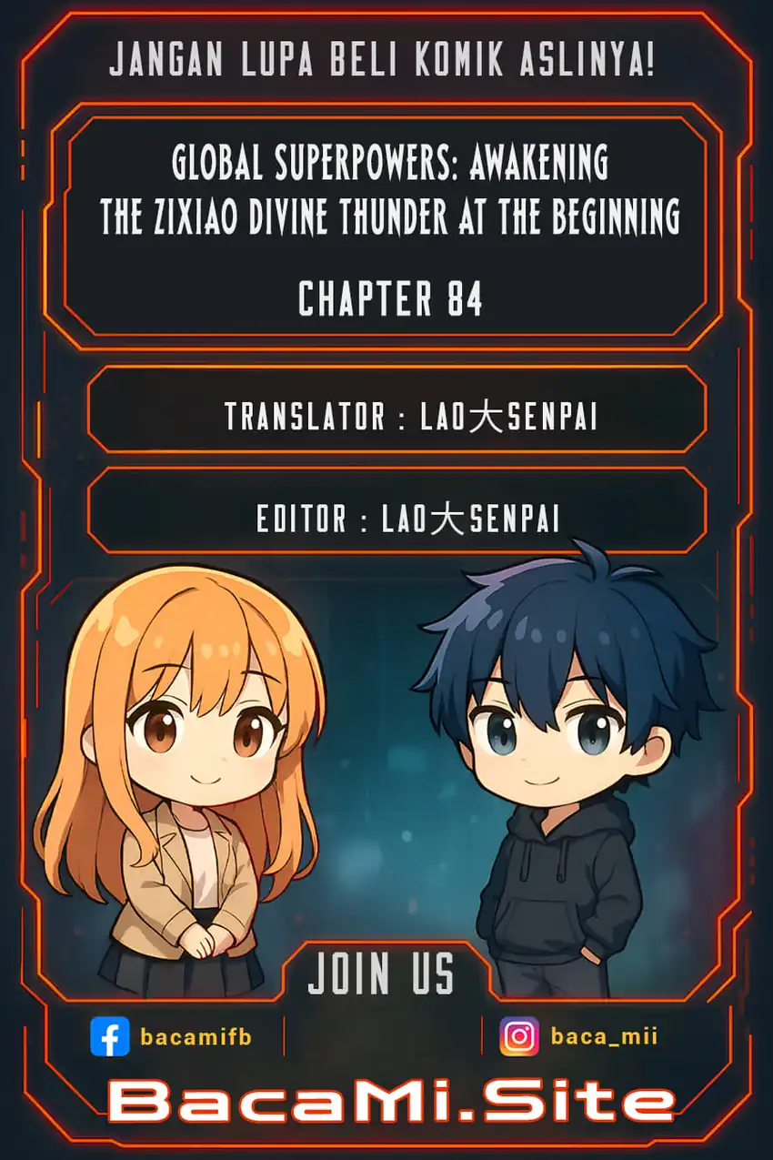 Halaman 1 dari Global Superpowers: Awakening the Zixiao Divine Thunder at the beginning Chapter 84