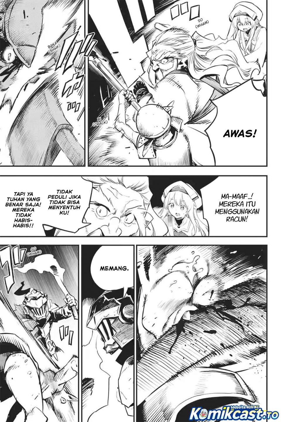 Halaman 12 dari Goblin Slayer Chapter 108