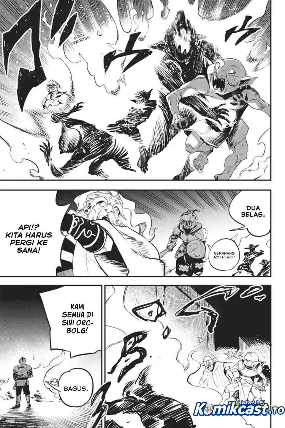 Halaman 14 dari Goblin Slayer Chapter 108