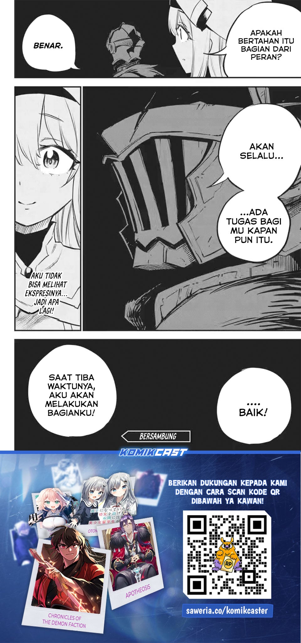 Halaman 21 dari Goblin Slayer Chapter 108