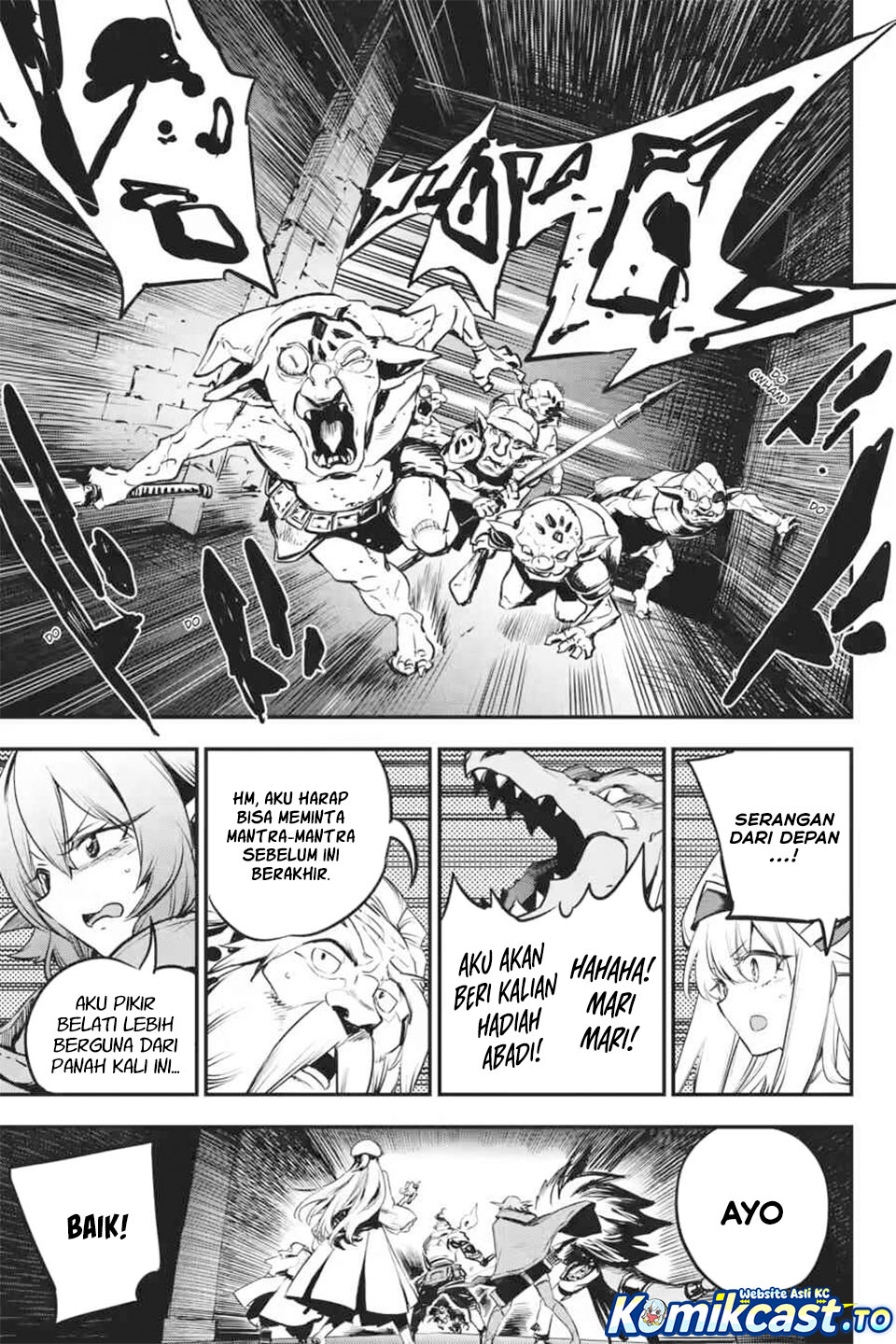 Halaman 6 dari Goblin Slayer Chapter 108