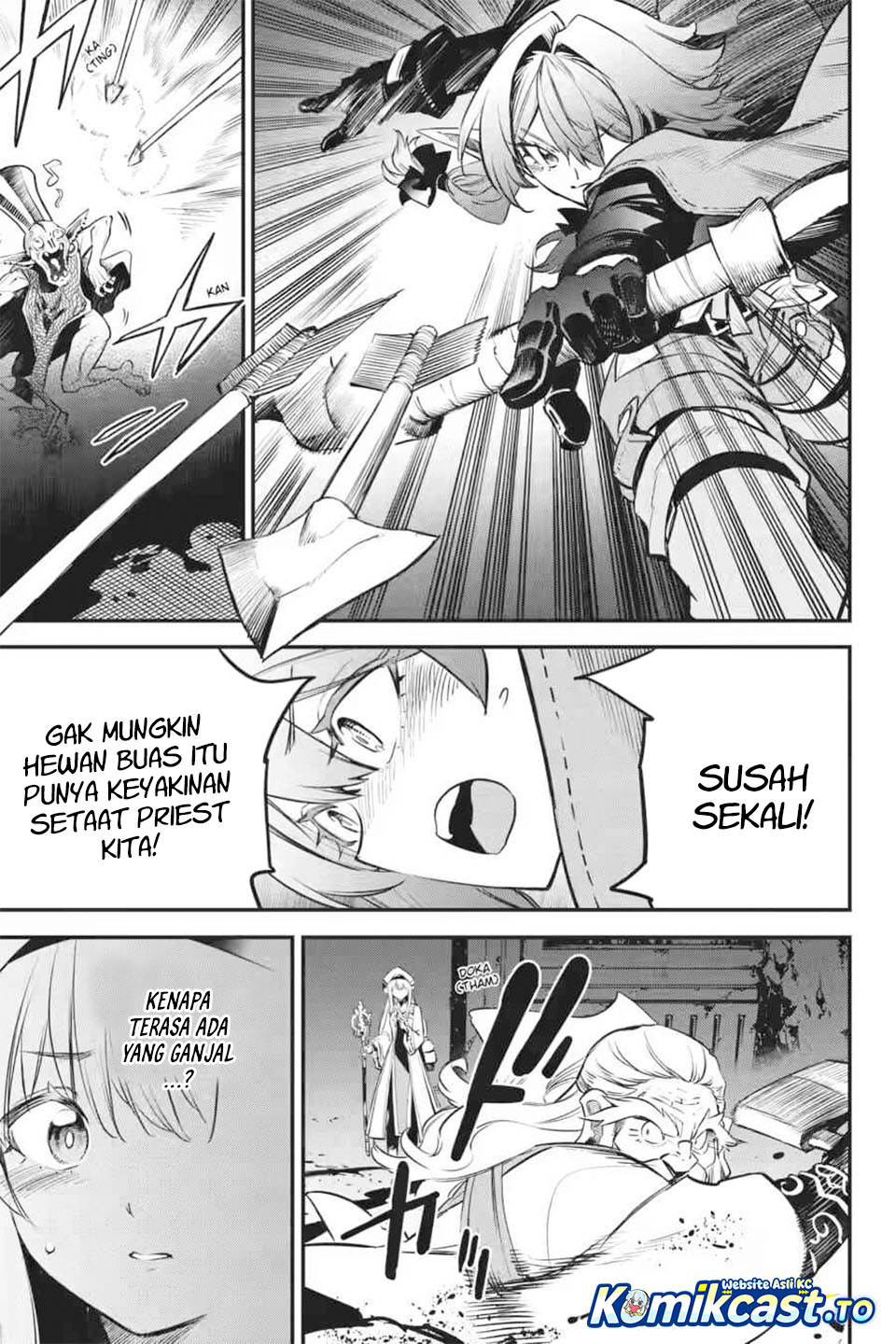 Halaman 20 dari Goblin Slayer Chapter 109