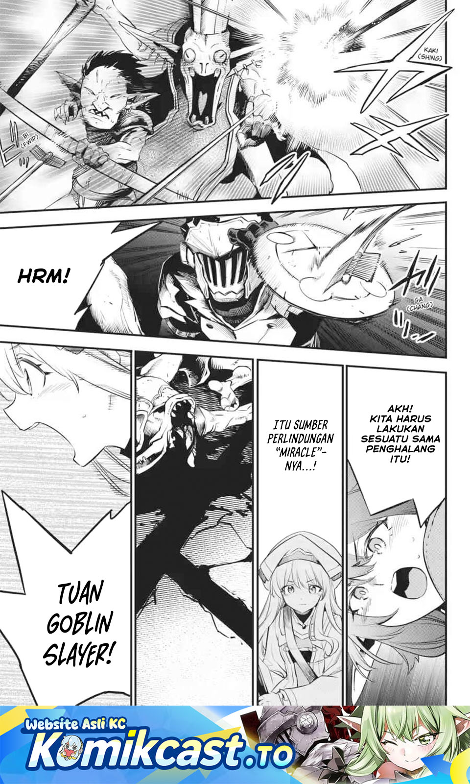 Halaman 2 dari Goblin Slayer Chapter 110