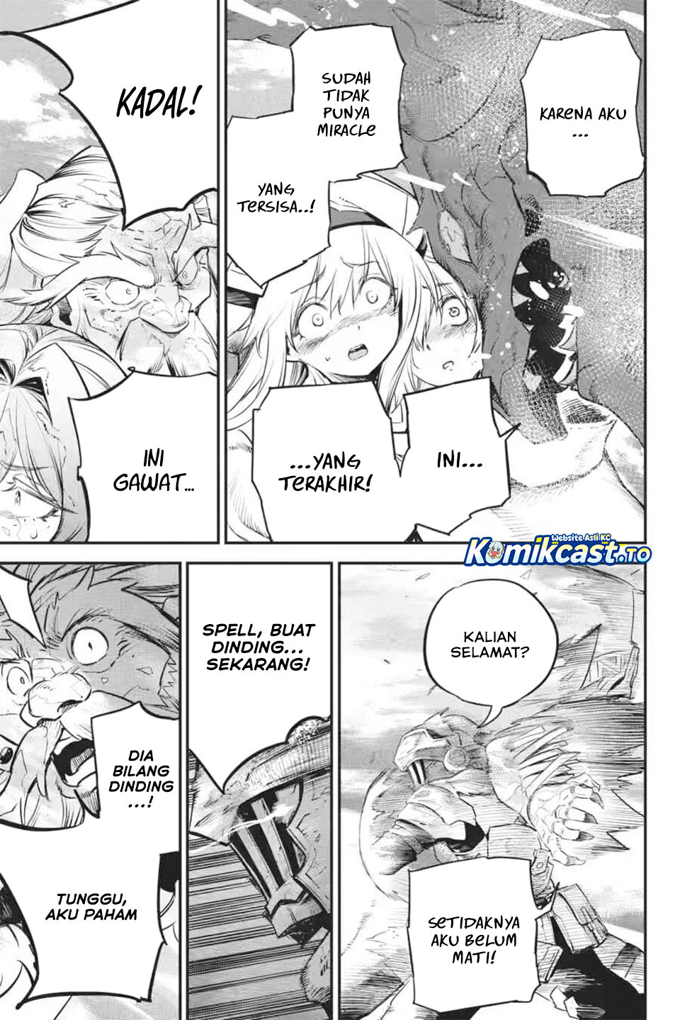 Halaman 20 dari Goblin Slayer Chapter 110