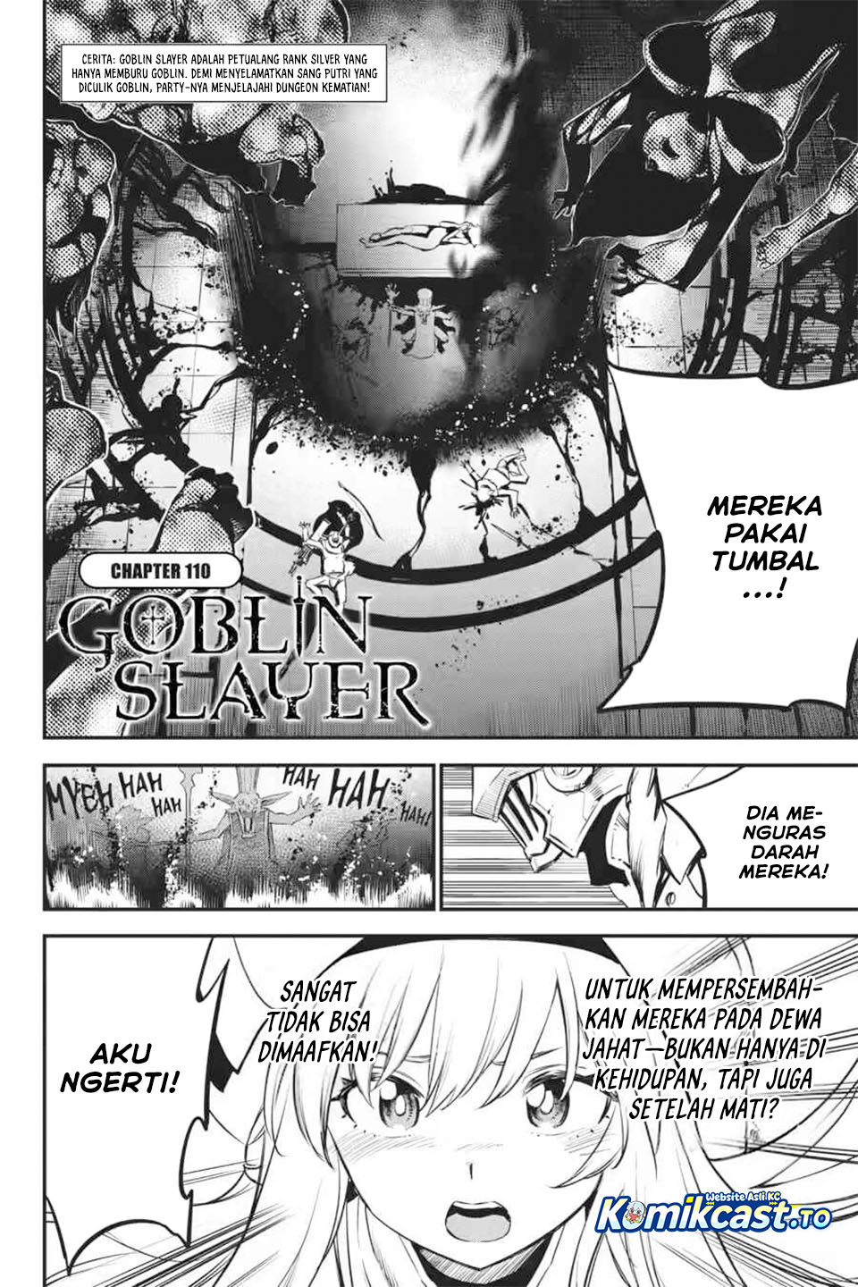 Halaman 3 dari Goblin Slayer Chapter 110