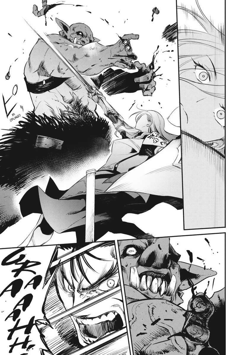 Halaman 11 dari Goblin Slayer Chapter 14