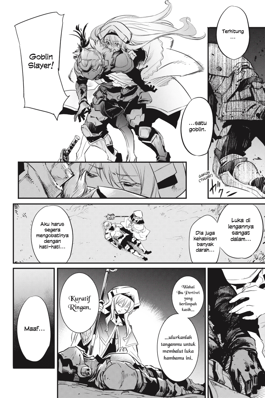 Halaman 19 dari Goblin Slayer Chapter 15