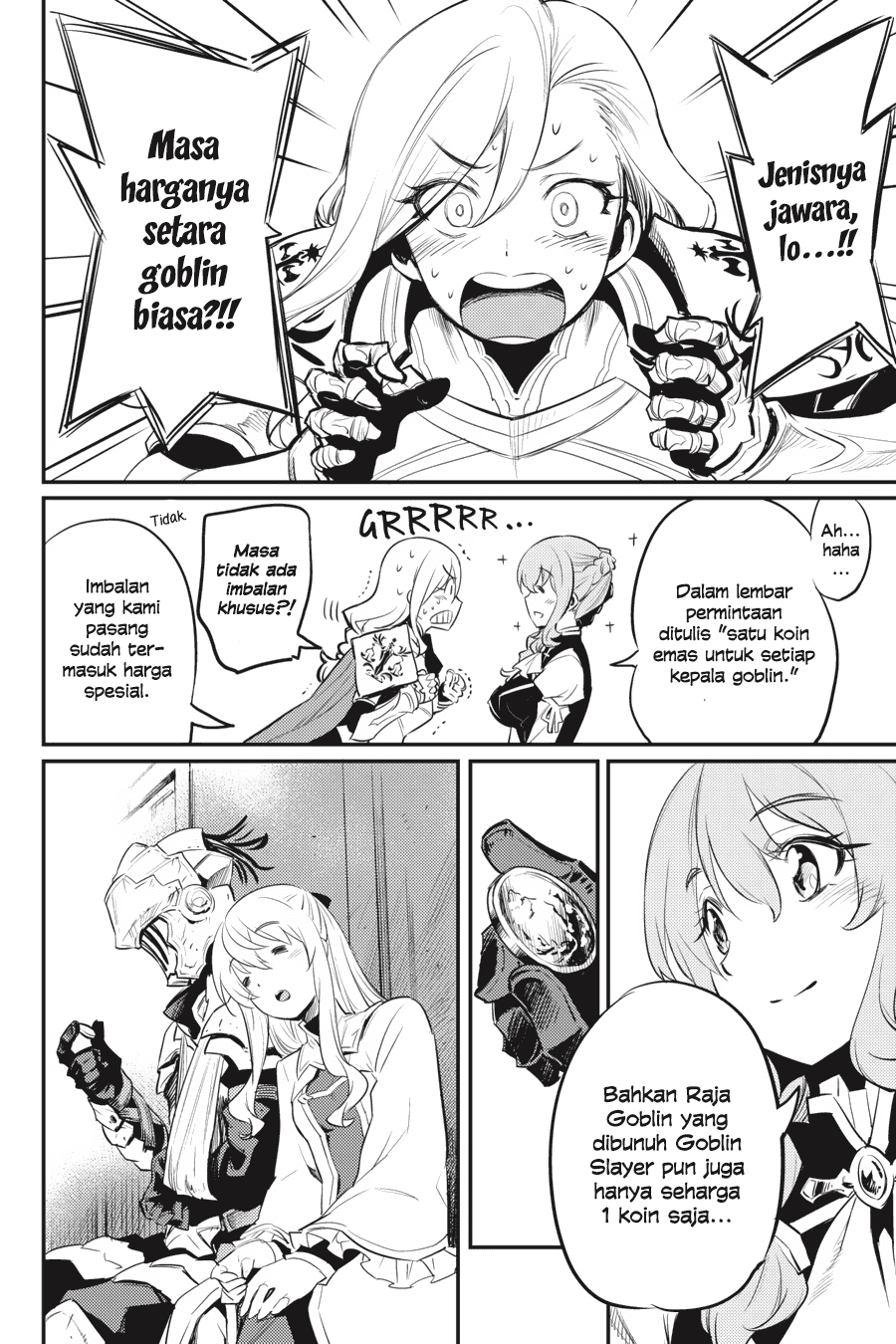 Halaman 25 dari Goblin Slayer Chapter 15