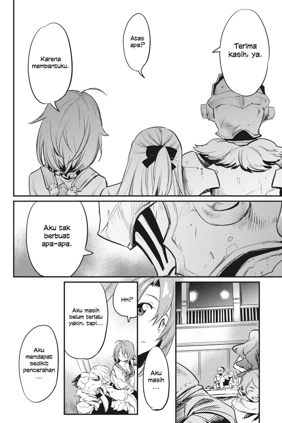 Halaman 27 dari Goblin Slayer Chapter 15