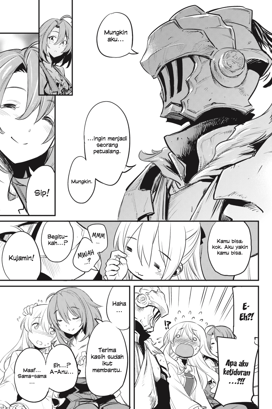 Halaman 28 dari Goblin Slayer Chapter 15