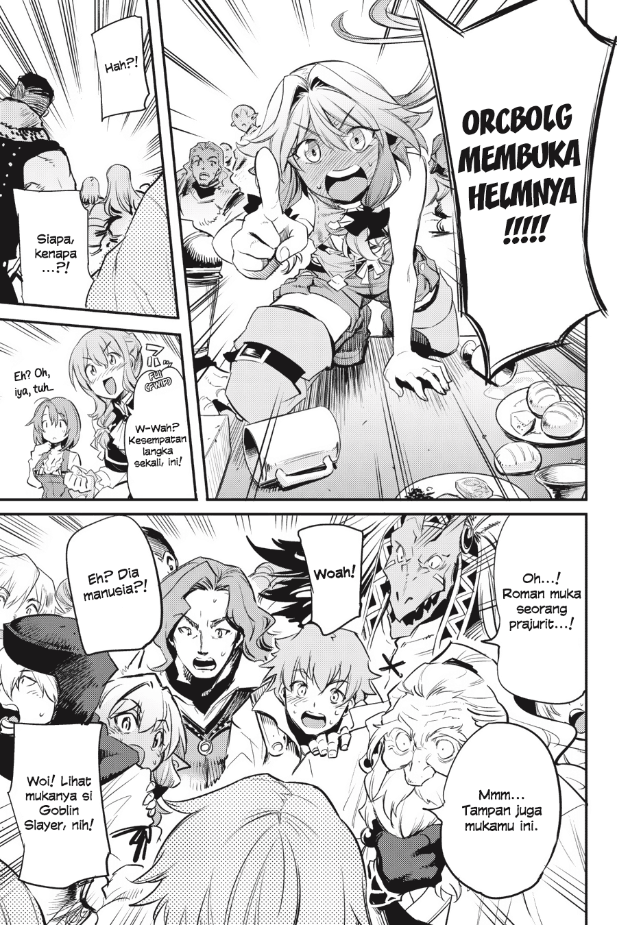Halaman 34 dari Goblin Slayer Chapter 15