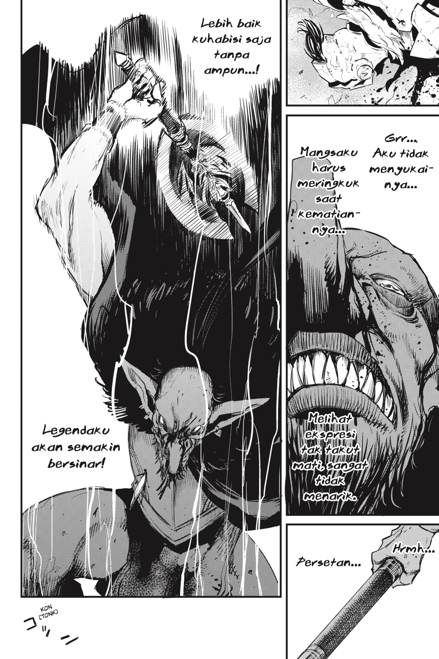 Halaman 6 dari Goblin Slayer Chapter 15