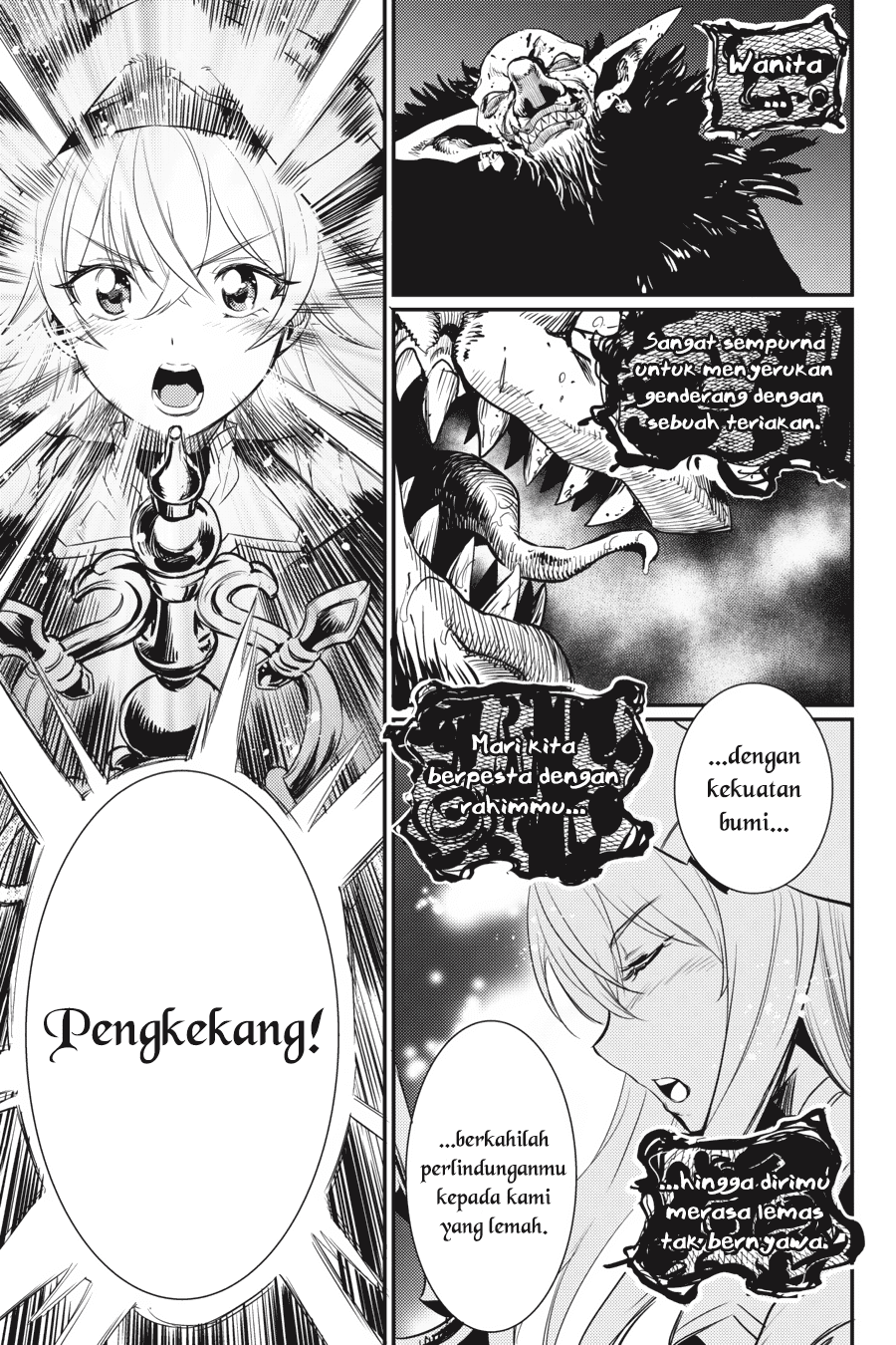 Halaman 9 dari Goblin Slayer Chapter 15