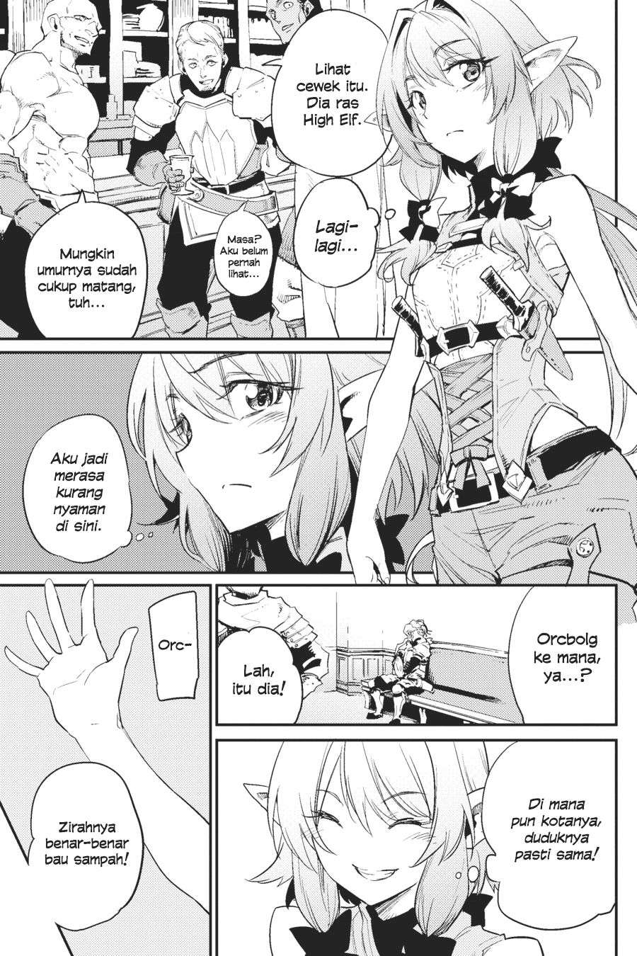 Halaman 21 dari Goblin Slayer Chapter 20