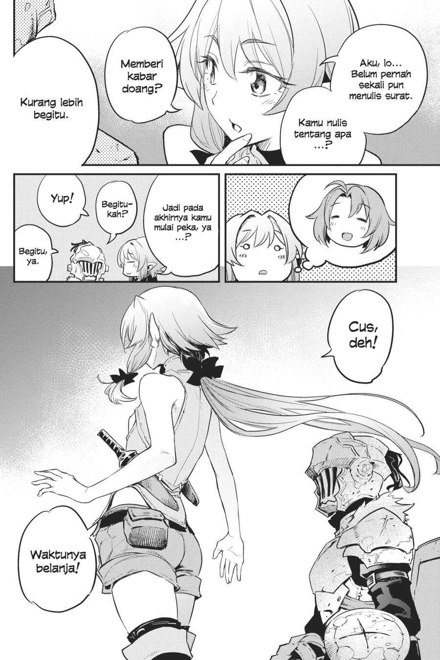 Halaman 23 dari Goblin Slayer Chapter 20