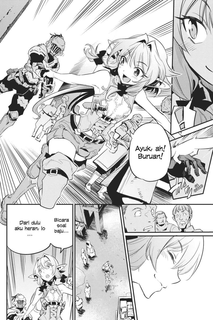 Halaman 25 dari Goblin Slayer Chapter 20