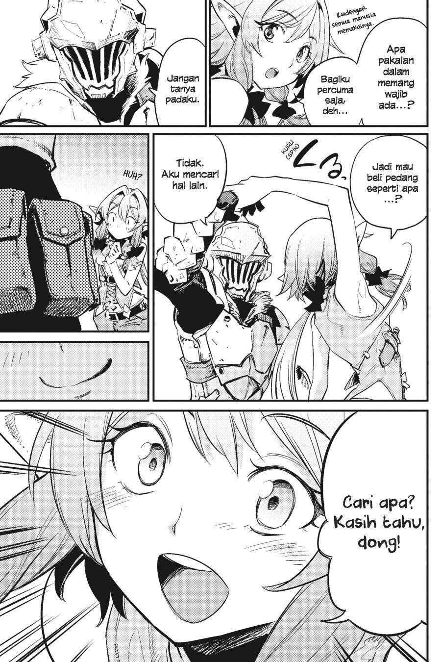 Halaman 26 dari Goblin Slayer Chapter 20