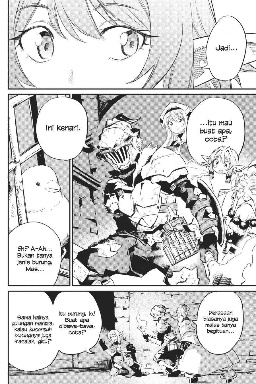 Halaman 27 dari Goblin Slayer Chapter 20